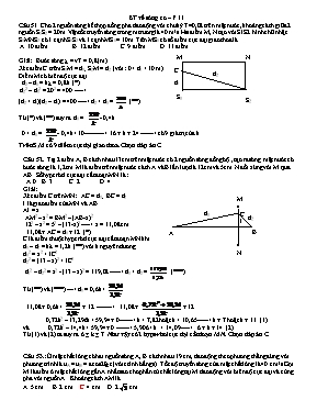 Bài tập về Sóng cơ Vật lí lớp 12 (Có đáp án) - Phần 11