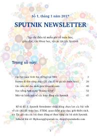 Tạp chí Toán Sputnik - Số 1, Tháng 1 năm 2017