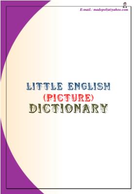 Từ điển tiếng Anh bằng tranh