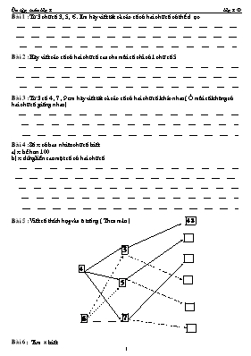 200 Bài tập Toán Lớp 2