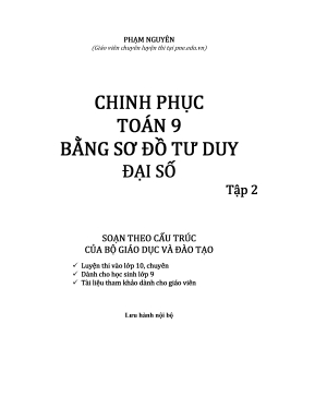 Tài liệu dạy thêm Toán 9 - Tập 2 - Phạm Nguyên