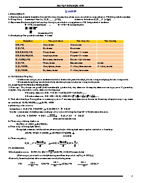 Bài tập về Amin