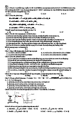 Đề luyện thi THPT Quốc gia môn Hóa học - Đề s