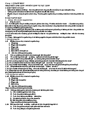 Bài tập chuyên đề Vật lý Lớp 7