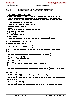 Bài tập Vật lý 12