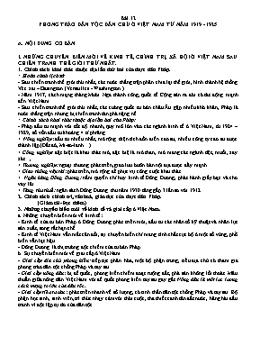 Câu hỏi trắc nghiệm Bài 12 đến 16 môn Lịch sử