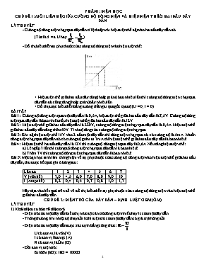 Đề cương ôn tập cuối năm môn Vật lý Lớp 9