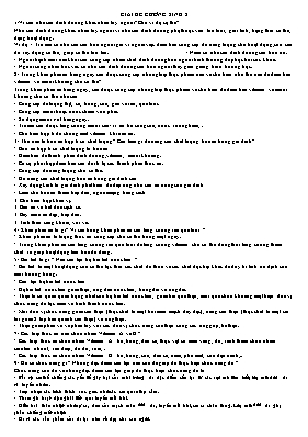 Đề cương Sinh học 8