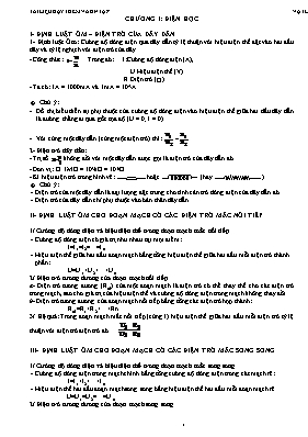 Đề ôn thi vào Lớp 10 THPT môn Vật lý
