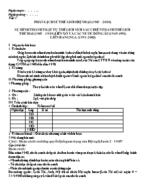 Giáo án Ôn thi Trung học phổ thông Quốc gia m