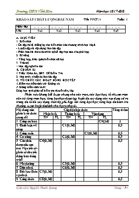 Giáo án Vật lý Lớp 9 (Buổi 2) - Chương trình cả năm