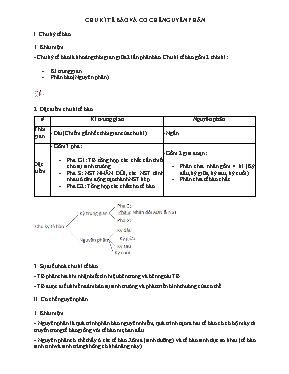 Lý thuyết Chu kì tế bào và cơ chế nguyên phân