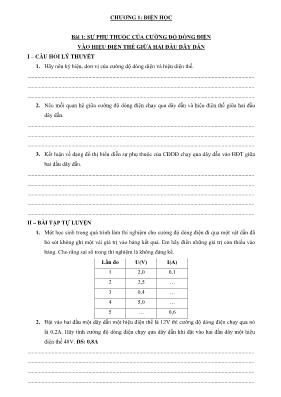 Lý thuyết và bài tập Vật lý 9 - Mai Quang Hưở