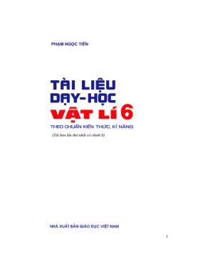 Tài liệu dạy học Vật lý 6