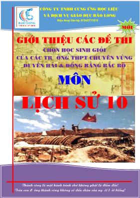 Tài liệu Giới thiệu các đề thi chọn học sinh 