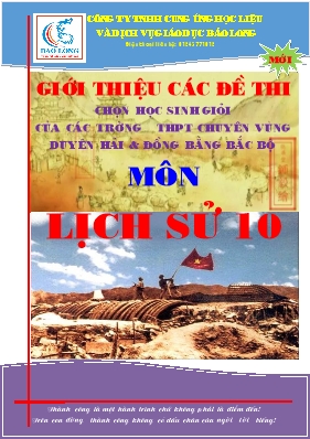 Tài liệu Giới thiệu các đề thi chọn học sinh 