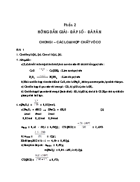 Tài liệu Hướng dẫn học Hóa học 9 - Phần 2