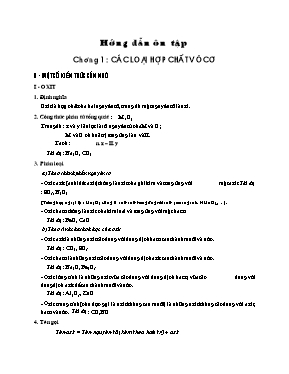 Tài liệu Hướng dẫn ôn tập Hóa học 9 (Nâng cao