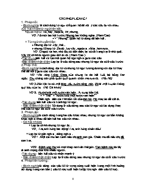 Tài liệu ôn tập phần đọc hiểu - Ngữ văn 12